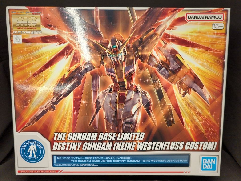 BANDAI SPIRITS MG 1/100/ガンダムベース限定 機動戦士ガンダムSEED DESTINY デスティニーガンダム（ハイネ専用機）