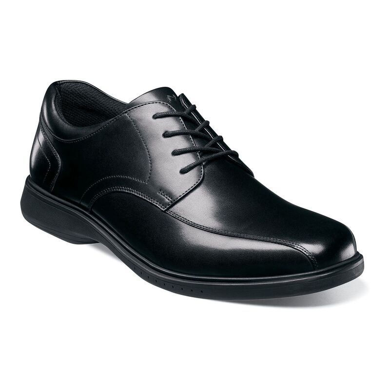 ノンブッシュ メンズ シューズ オックスフォード レザー Nunn Bush Kore Pro Mens Leather Oxford Shoes Black ブラック