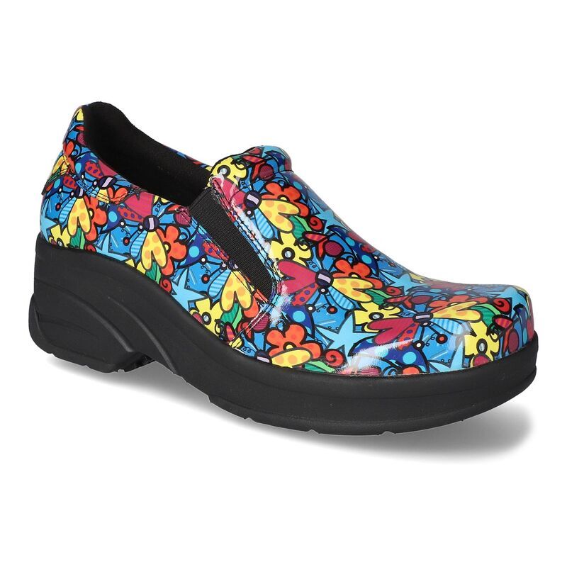 イージーストリート レディース シューズ サンダル Easy Works by Easy Street Appreciate Womens Work Shoes Trendy Garden Patent