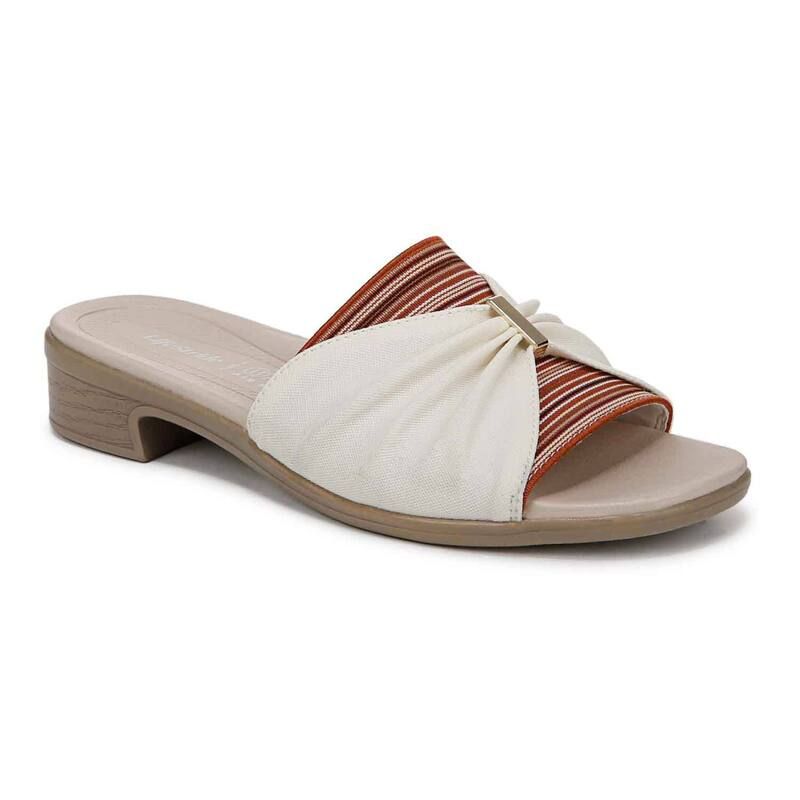 ライフストライド レディース シューズ サンダル LifeStride Paradise Womenslide Sandals Eggnog
