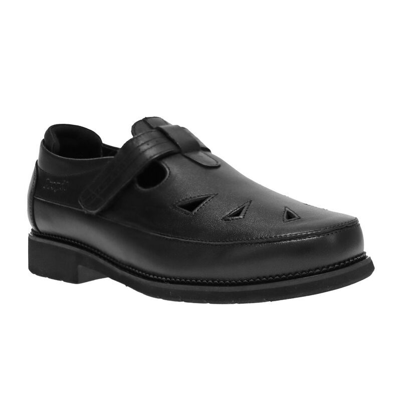 プロペット レディース シューズ スリッポン・ローファー レザー Propet Helen Womens Leather Mary Janeshoes Black ブラック