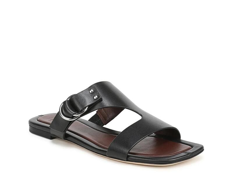 ヴィンス レディース シューズ サンダル VinceVerona Sandal Womens Black Leather ブラック