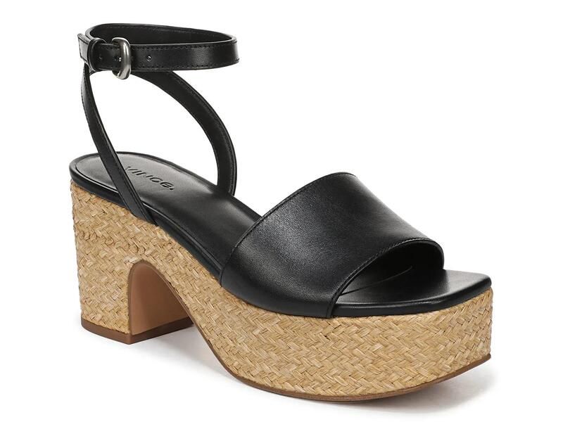 ヴィンス レディース シューズ サンダル プラットフォーム VinceCastella Platform Sandal Womens Black ブラック