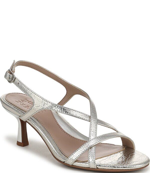 ナチュライザー レディース シューズ サンダル トール Naturalizer Truly Metallic Strappy Dressandalsilver Sand サンド