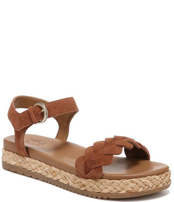 ナチュライザー レディース シューズ サンダル プラットフォーム スエード アンクル Naturalizer Neila Suede Ankle Strap Espadrille Platform Sandals English Tea