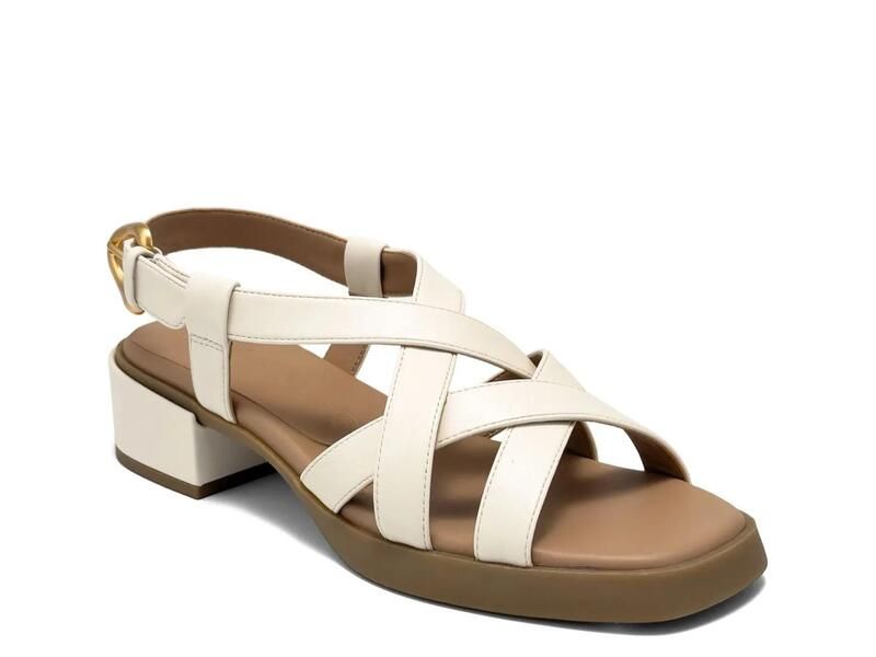 エアロソールズ レディース シューズ サンダル ヒール Aerosoles Daily Low Heeled Sandal Eggnog