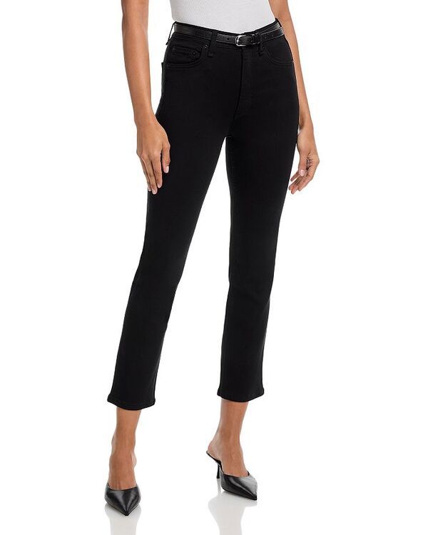 ラグアンドボーン レディース ボトムス デニムパンツ アンクル ジーンズ rag bone Flexi Wren High Rise Slim Ankle Jeans Black ブラック 44,070円