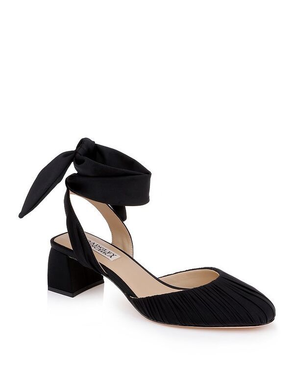 バッジェリーミシュカ レディース シューズ パンプス Badgley Mischka Womens Ofelia Pumps Black Fabric ブラック