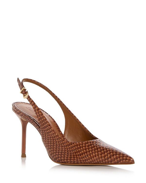 シュッツ レディース シューズ パンプス SCHUTZ Womens Paola Pointed Slingback Pumps Miele