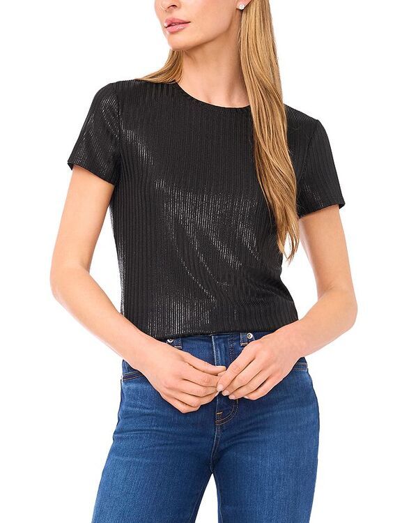 テッドベーカー レディース トップス シャツ ニット Ted Baker Piper Knit Short Sleeve Top Rich Black ブラック