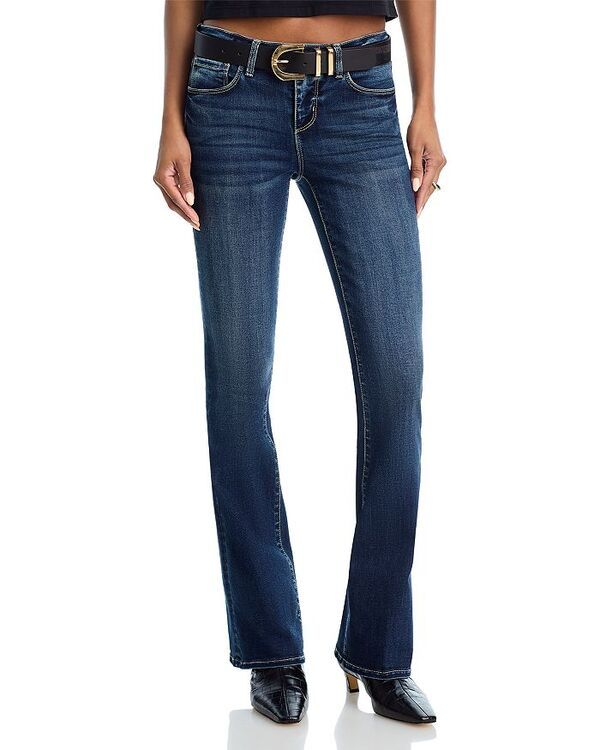 ラジャンス レディース ボトムス デニムパンツ ブーツカット ローライズ ブーツ ジーンズ LAGENCE Cara Low Rise Bootcut Jeans in Roxbury