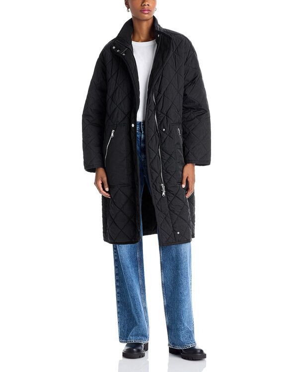 ベルナルド レディース アウター コート キルティング Bernardo Quilted Woven Coat Black ブラック 19,695円