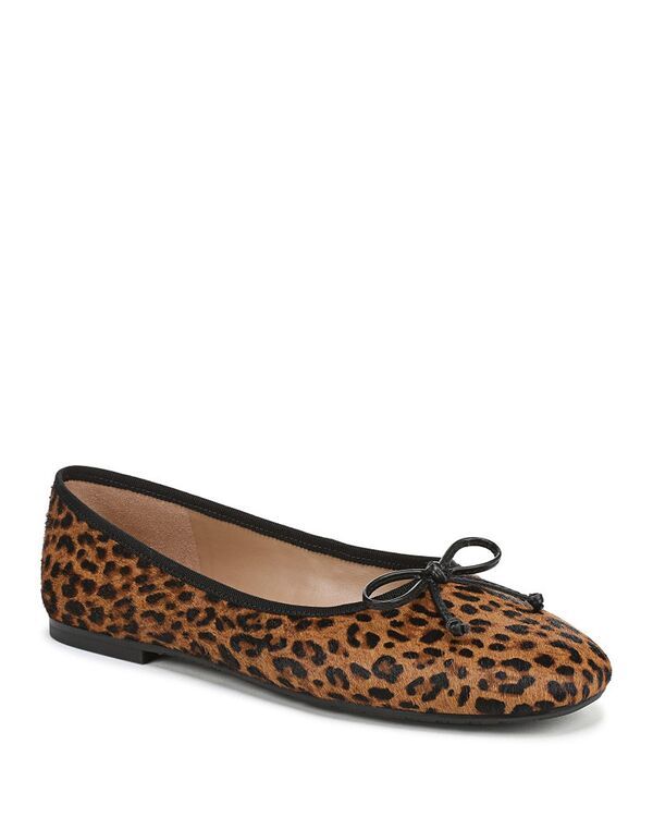 サムエデルマン レディース シューズ パンプス アニマル柄 プリント Sam Edelman Womens Alie Animal Print Calf Hair Ballet Flats Brown Multi ブラウン