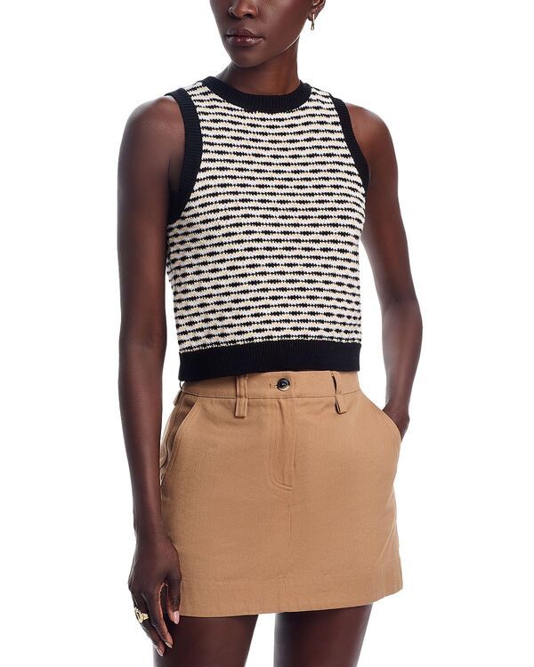 525 アメリカ レディース トップス タンクトップ 525 America 525 Alice Wavy Stripedemi Tank Top Sandollar サンド