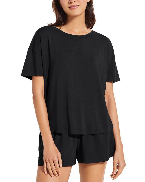 エバージェイ レディース トップス シャツ Eberjey Giseleveryday TShirt Black ブラック