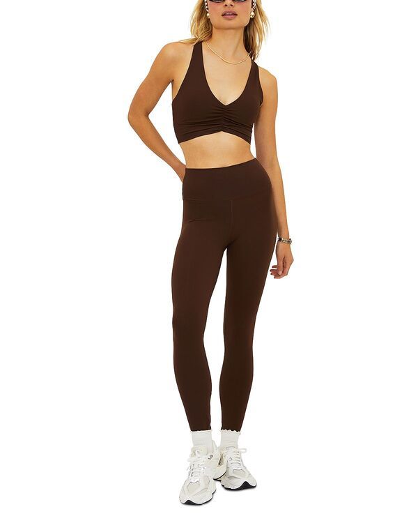 ビーチライオット レディース ボトムス レギンス Beach Riot Piper Leggings Chestnut