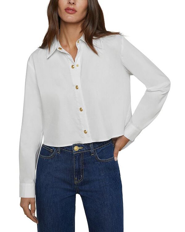 ラジャンス レディース トップス シャツ LAGENCE Cosette High Low Shirt WhiteGold ホワイト