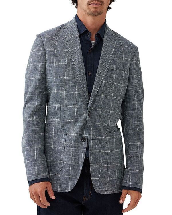 ロッドアンドグン メンズ アウター ジャケット・ブルゾン スリムフィット ジャケット Rodd Gunn Karaka Point Slim Fit Jacket Indigo インディゴ