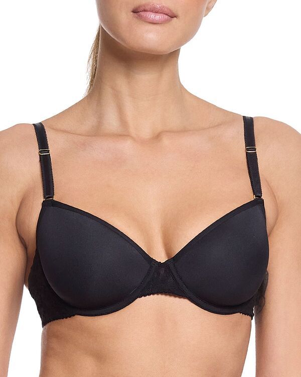 ハンキーパンキー レディース トップス シャツ レース Hanky Panky Signature Lace TShirt Bra Black ブラック