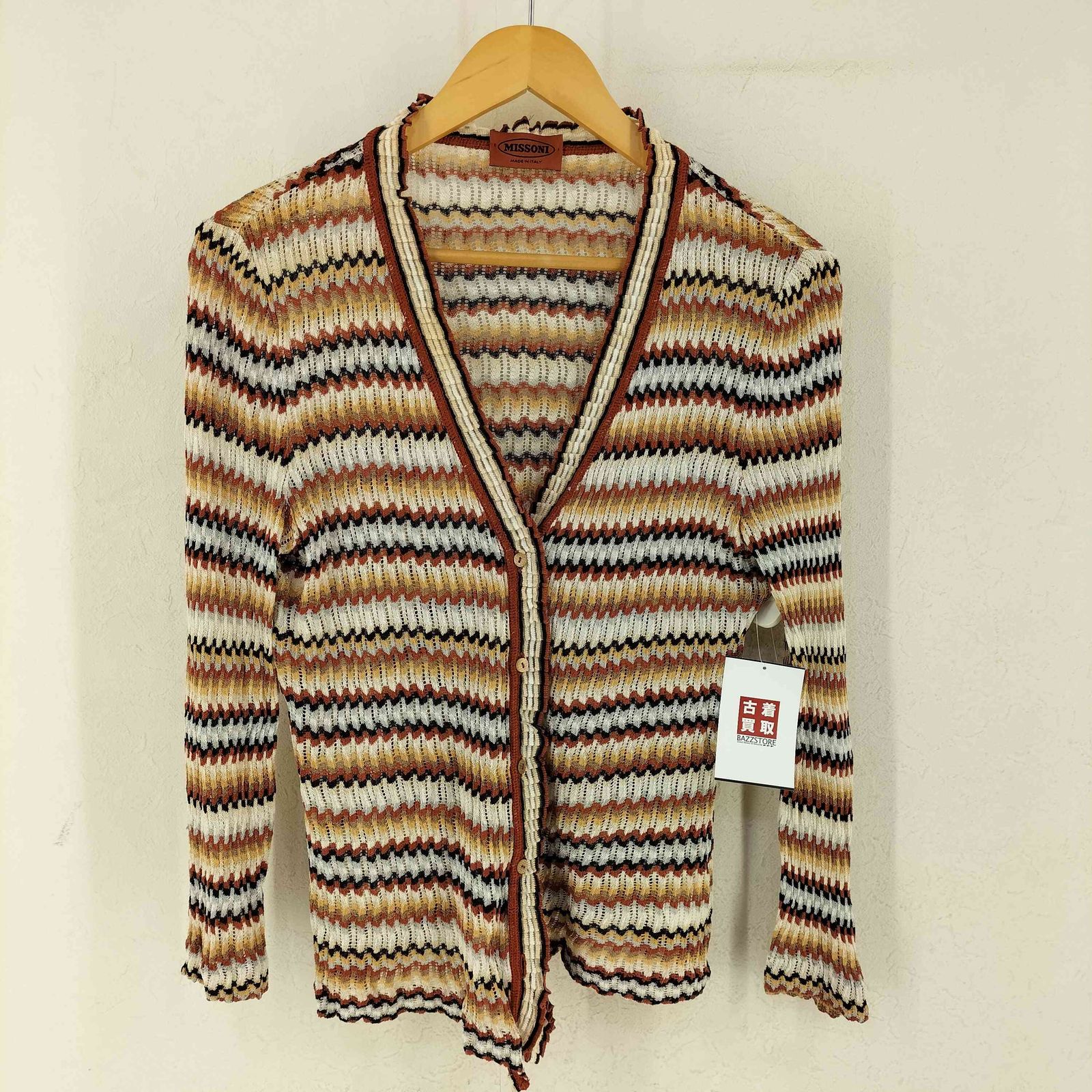 MISSONI カーディガンとスカートセット ミッソーニ・ニットスーツ・L