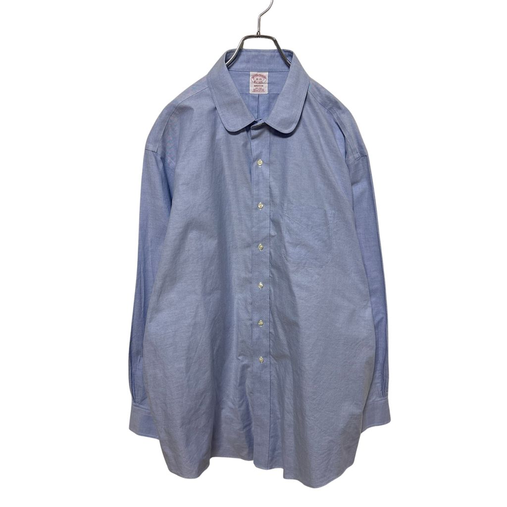 【Brooks Brothers】 Round Collar Dress Shirt Non-Iron スーピマコットン ラウンドカラーシャツ S-6826 4,680円