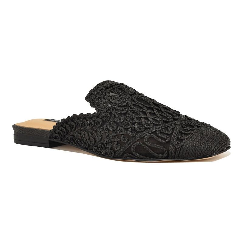 ナインウェスト レディース シューズ サンダル Nine West Camella Womens Casual SlipOn Mules Black ブラック