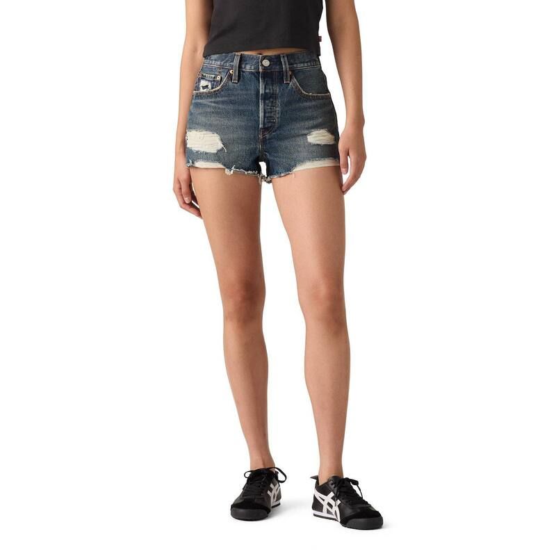 リーバイス レディース ボトムス ハーフパンツ・ショーツ ショートパンツ Womens Levis 501 Original Jean Shorts Jump Out