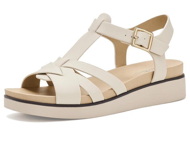 ライフストライド レディース シューズ ヒール サンダル LifeStride Grandiose Strappy Sandals Bone