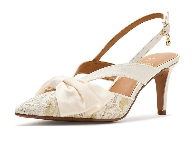 ジェイレニー レディース シューズ ヒール J Renee Morigen IvoryGold アイボリー