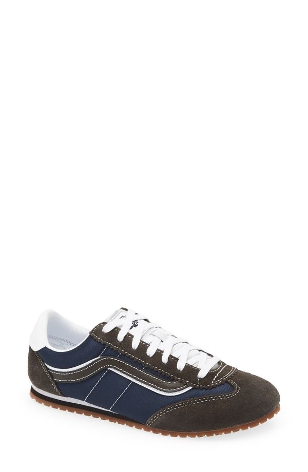 バンズ レディース シューズ スニーカー Vansuper Lowpro Sneaker Metallic BrownNavy ネイビー