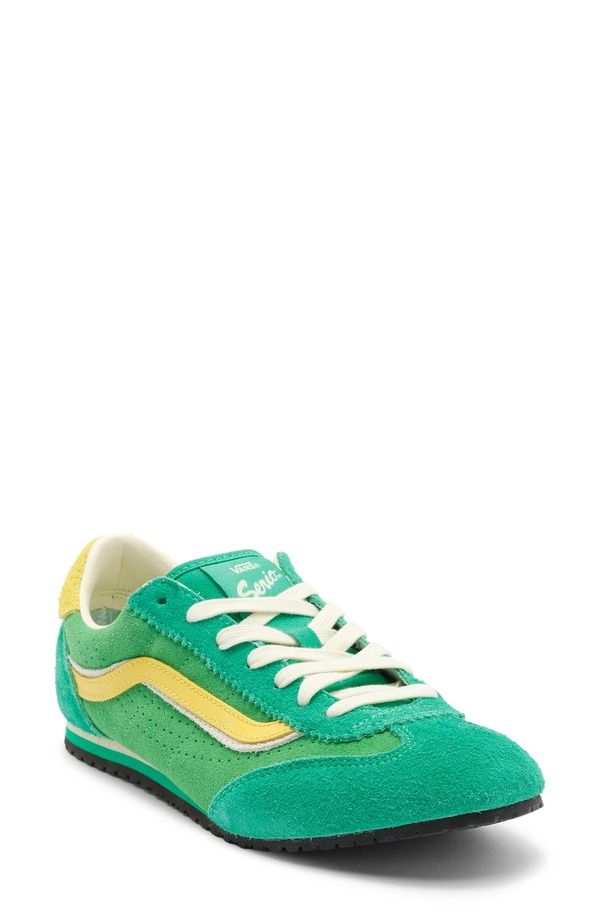 バンズ レディース シューズ スニーカー Vansuper Lowpro Sneaker Vivid Verdant Space