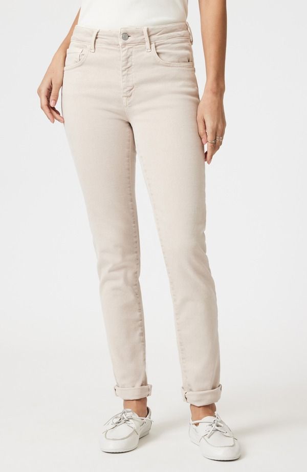 マーヴィ ジーンズ レディース ボトムス デニムパンツ Mavi Jeans Kathleen Mid Rise Slim Jeans Beige Flex Blue ブルー 20,790円