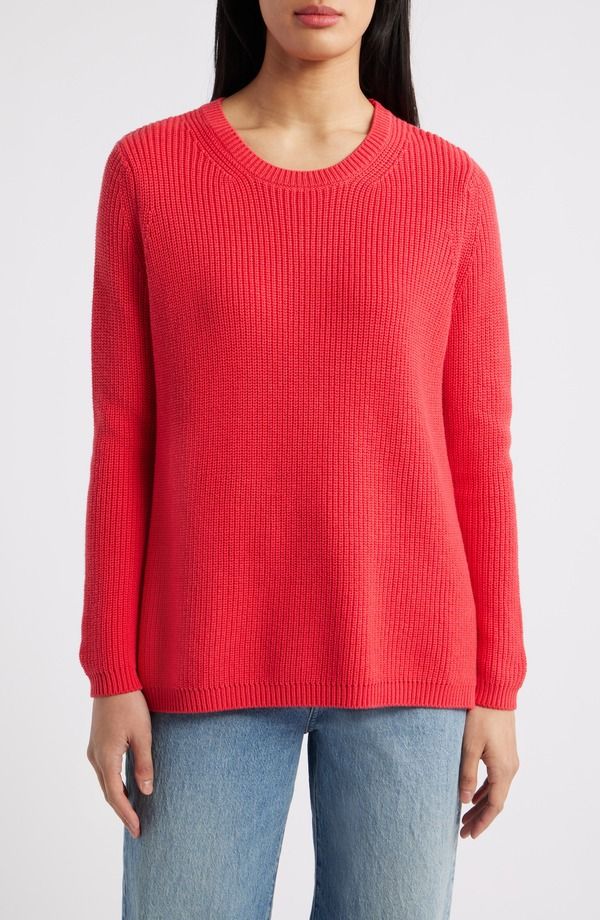 525 アメリカ レディース アウター パーカー・スウェット セーター 525 America Emma HighLow Sweater Tomato
