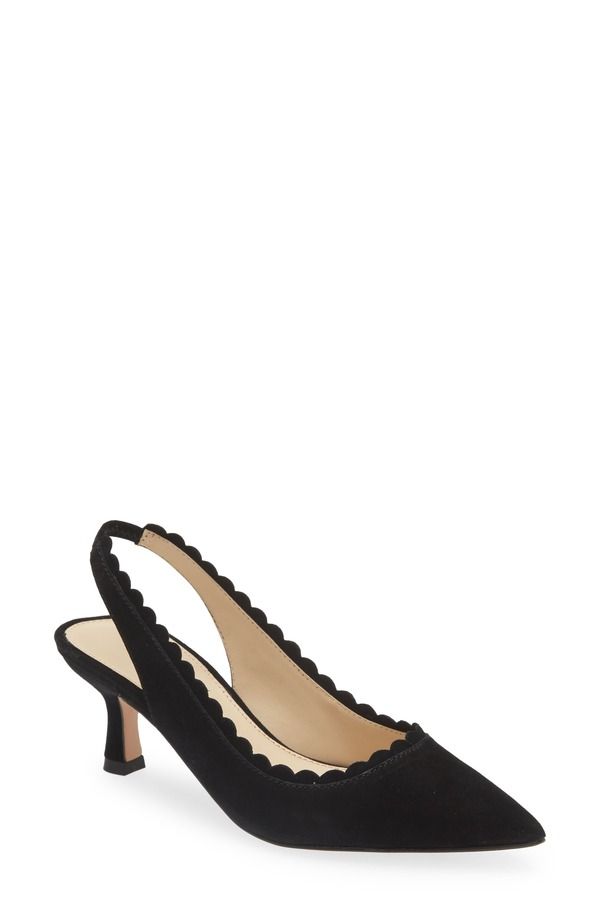 ペレモーダ レディース シューズ ヒール Pelle Moda Kelsa Slingback Pump Black ブラック