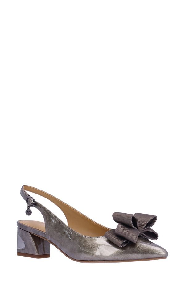 ジェイレニー レディース シューズ ヒール J Rene Kimma Slingback Pointed Toe Pump Dark Taupe トープ