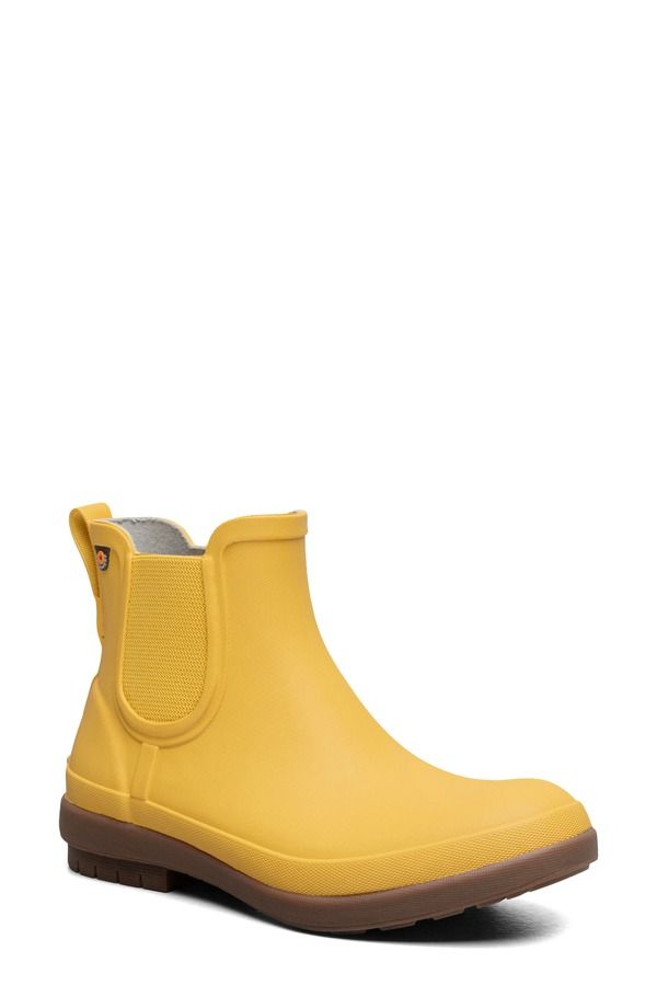 ボグス レディース シューズ ブーツ・レインブーツ チェルシー Bogs Amanda II Waterproof Insulated Chelsea Rain Boot Mustard マスタード