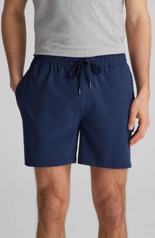 トミージョン メンズ ボトムス ハーフパンツ・ショーツ ショートパンツ Tommy John Luxe Traveler Shorts Dress Blues