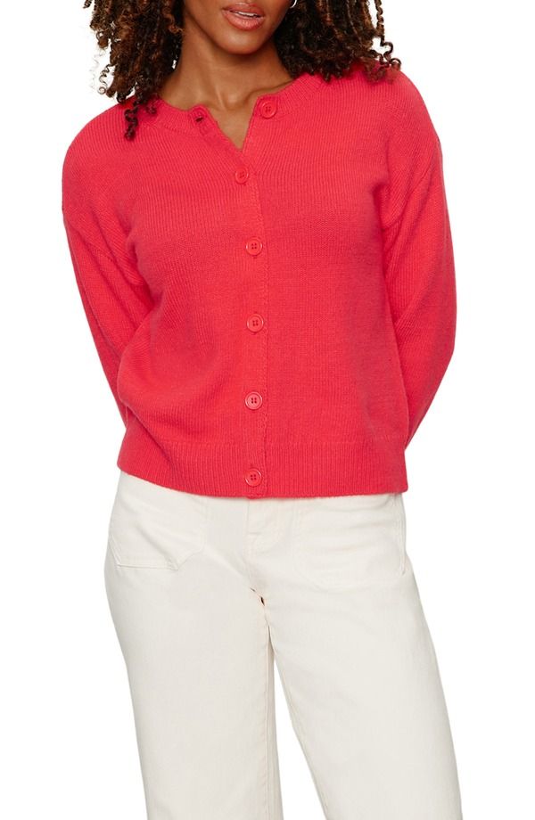 サンクチュアリー レディース アウター パーカー・スウェット カーディガン Sanctuary MustHave Cardigan Tulip Red レッド
