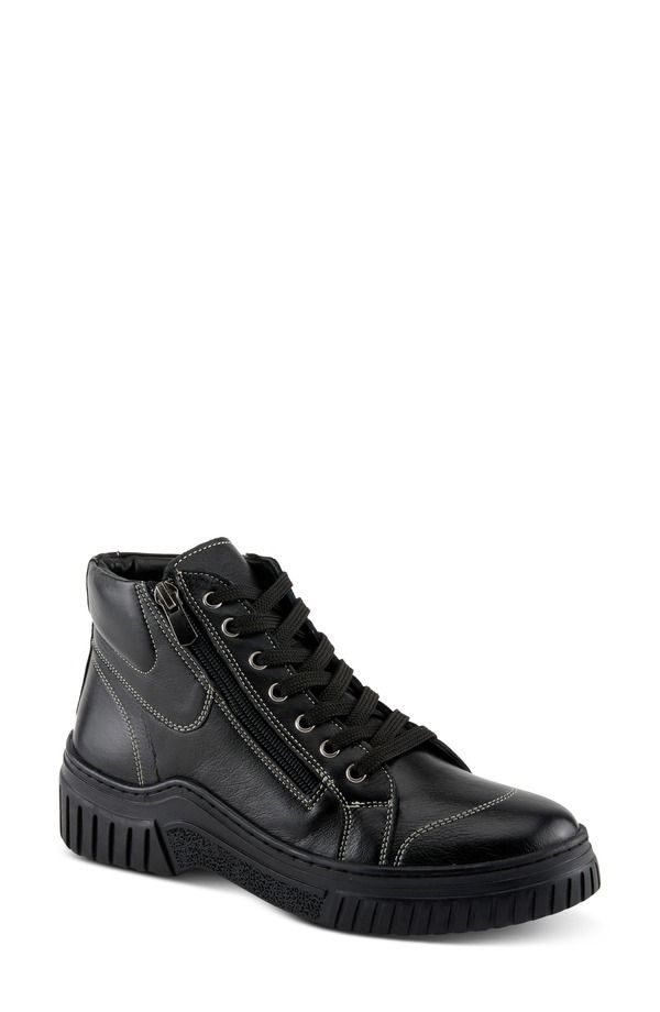 スプリングステップ レディース シューズ ブーツ・レインブーツ Spring Step Loeva Boot Black ブラック