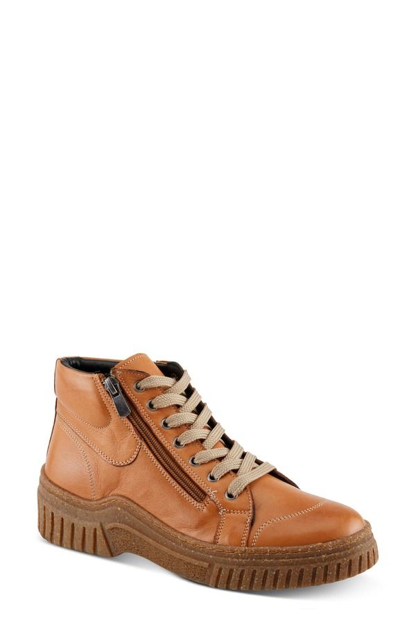 スプリングステップ レディース シューズ ブーツ・レインブーツ Spring Step Loeva Boot Camel キャメル