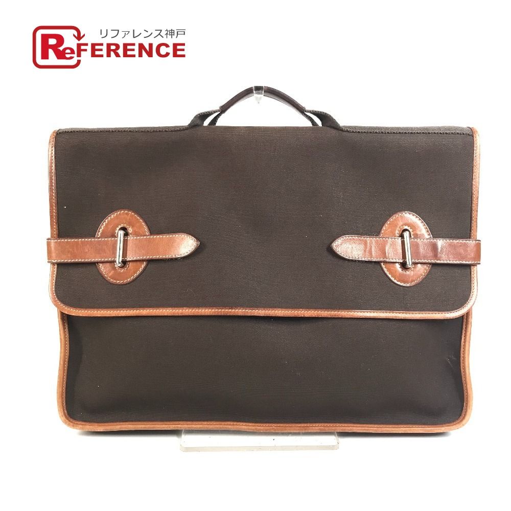 HERMES エルメス ビジネスバッグ ブエナベンチュラ MM ブエナベンチュラMM レザー/キャンバス ブラウン