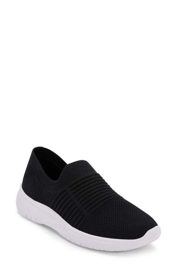 ブロンド レディース シューズ スニーカー Blondo Karen Waterproof SlipOn Sneaker Blacknit ブラック