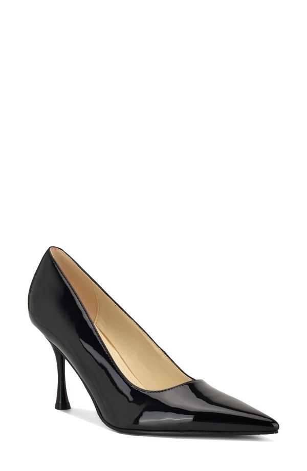 ナインウェスト レディース シューズ ヒール Nine West Pursee Pointed Toe Pump Black ブラック