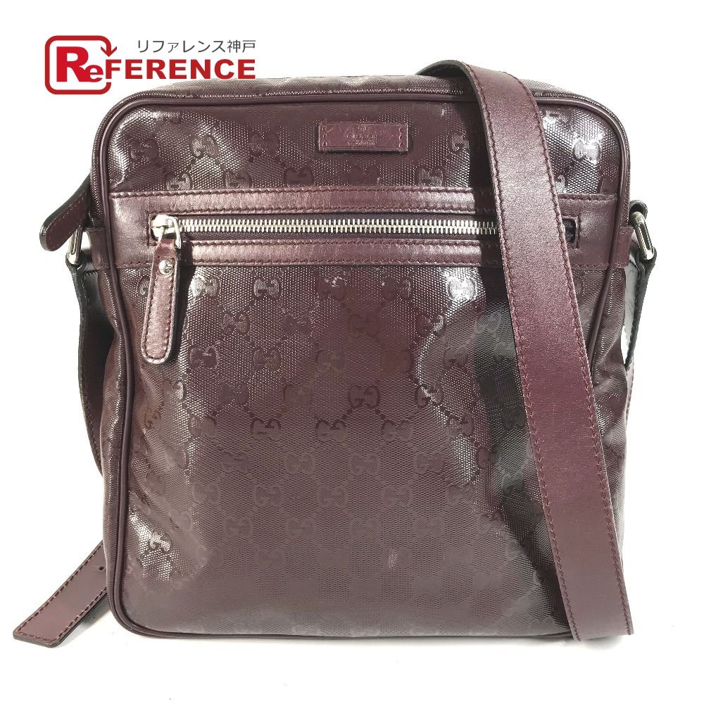 GUCCI グッチ ショルダーバッグ GG ロゴ インプリメ 201448 GGインプリメ パープル