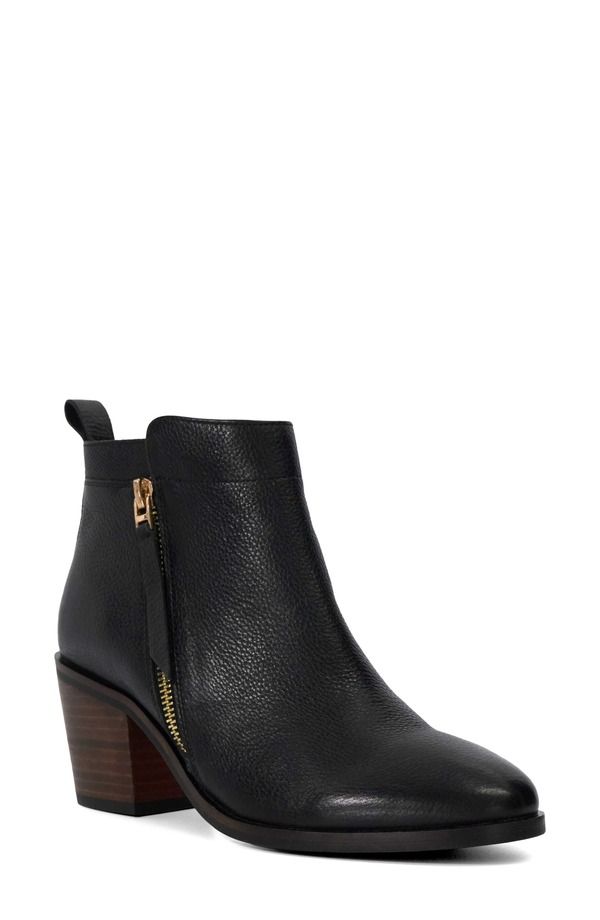 デューンロンドン レディース シューズ ブーツ・レインブーツ ヒール Dune London Paicing Block Heel Bootie Black ブラック