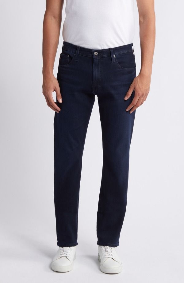 エージー メンズ ボトムス デニムパンツ ストレート ジーンズ AG Everett Slim Straight Leg Stretch Jeans Market St