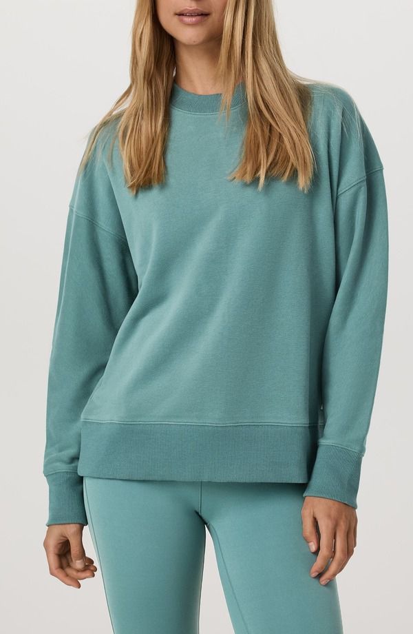 ビュオーリ レディース アウター パーカー・スウェット クルーネック シャツ Vuori Sedona Weekend Crewneck Sweatshirt Bluegrass