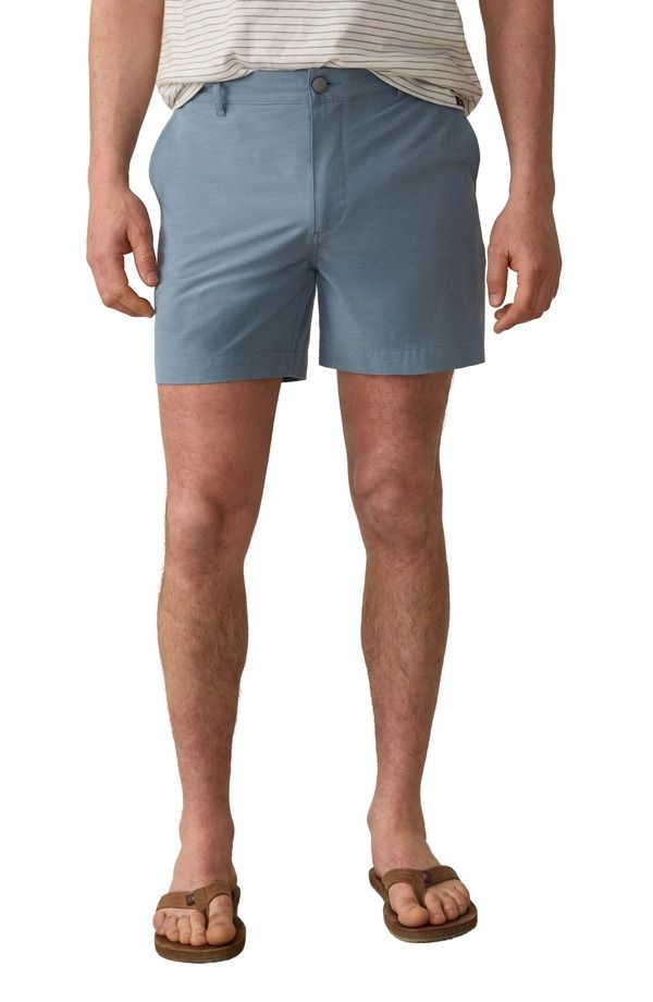ファレティ メンズ ボトムス ハーフパンツ・ショーツ ショートパンツ Faherty All Day 20 5Inch Waterepellent Shorts Deep Marine