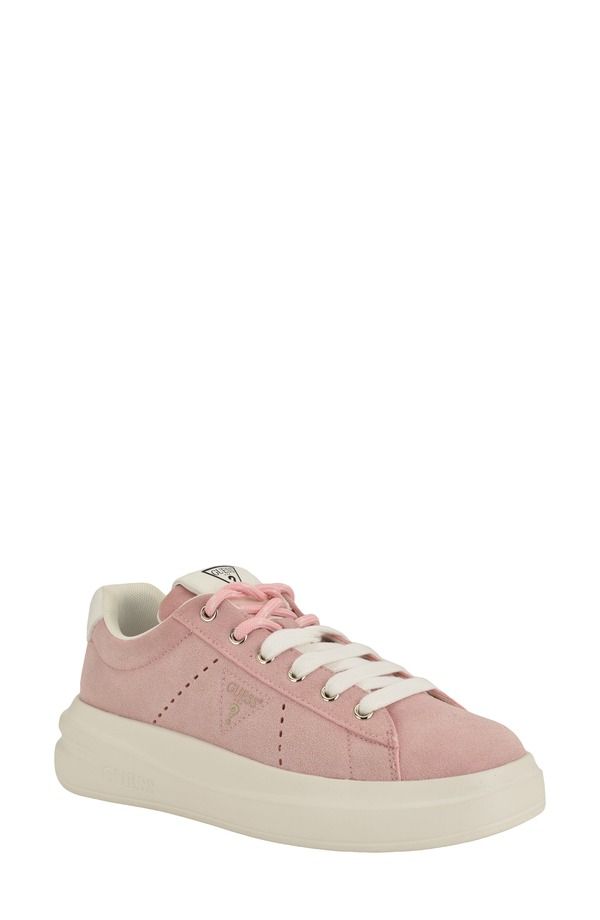 ゲス レディース シューズ スニーカー プラットフォーム GUESS Eliva Platform Sneaker Pink ピンク