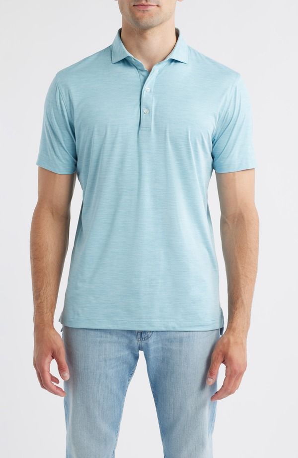 ジョニー オー メンズ トップス ポロシャツ johnnieO Huron PREPFORMANCE Polo Haze